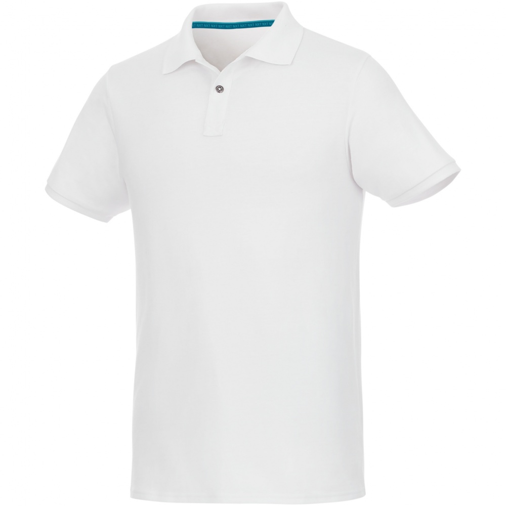 Logo trade promotional items picture of: Beryl short sleeve men's organic recycled polo
