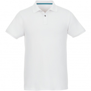Logotrade promotional item picture of: Beryl short sleeve men's organic recycled polo