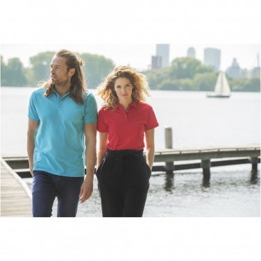 Logotrade advertising product picture of: Beryl short sleeve women's organic recycled polo