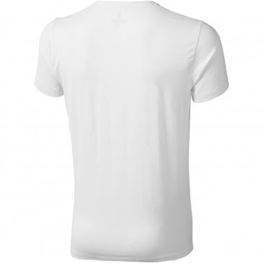 Logotrade business gift image of: Kawartha short sleeve men's organic V-neck t-shirt