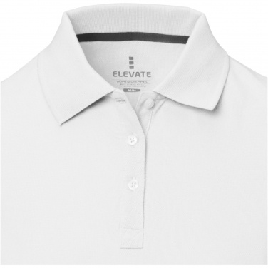 Logo trade promotional giveaways picture of: Calgary short sleeve women's polo