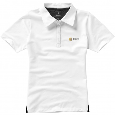 Logo trade promotional merchandise picture of: Markham short sleeve women's stretch polo