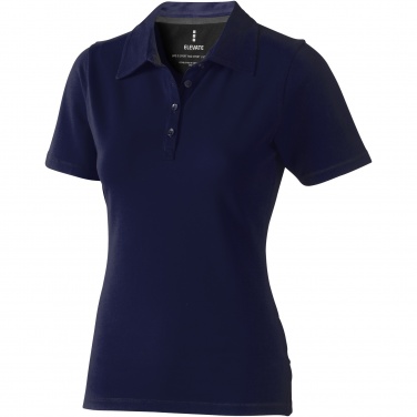 Logo trade promotional giveaways image of: Markham short sleeve women's stretch polo