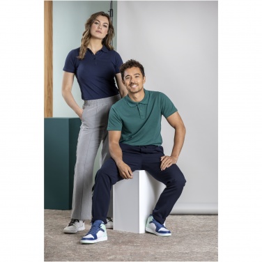 Logo trade promotional giveaways picture of: Helios short sleeve men's polo