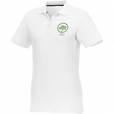 Logo trade corporate gifts picture of: Helios short sleeve women's polo