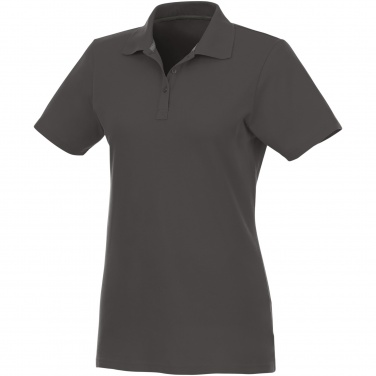 Logo trade business gifts image of: Helios short sleeve women's polo