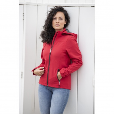 Logo trade promotional merchandise picture of: Langley women's softshell jacket