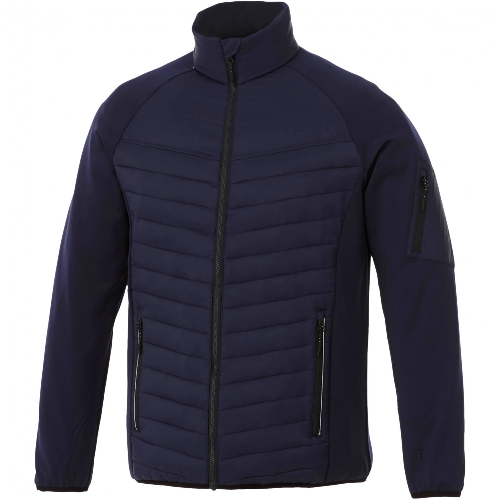 Logo trade corporate gifts picture of: Banff men's hybrid insulated jacket