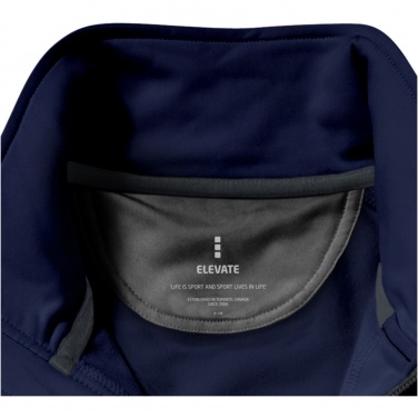 Logo trade promotional giveaways picture of: Mani men's performance full zip fleece jacket