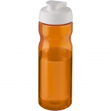 Logo trade advertising products image of: H2O Active® Eco Base 650 ml flip lid sport bottle