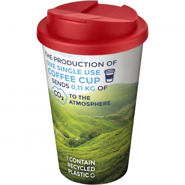 Logo trade advertising products image of: Brite-Americano® 350 ml tumbler with spill-proof lid