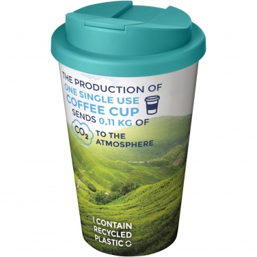 Logo trade promotional item photo of: Brite-Americano® 350 ml tumbler with spill-proof lid