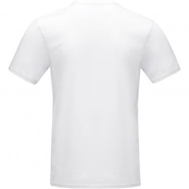 Logo trade promotional giveaways image of: Azurite short sleeve men’s organic t-shirt