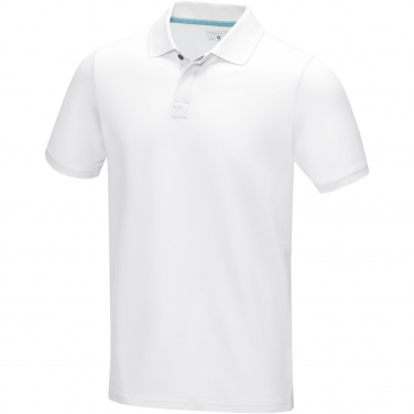 Logo trade promotional products picture of: Graphite short sleeve men’s organic polo