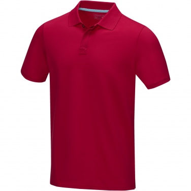 Logotrade advertising product picture of: Graphite short sleeve men’s organic polo