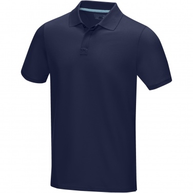 Logo trade corporate gift photo of: Graphite short sleeve men’s organic polo