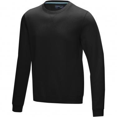 Logo trade promotional products picture of: Jasper men’s organic recycled crewneck sweater