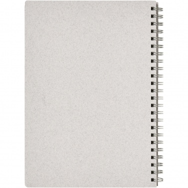 Logo trade promotional product photo of: Bianco A5 size wire-o notebook