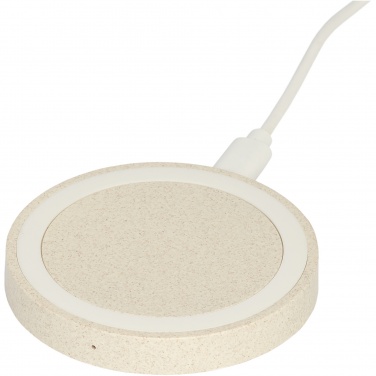 Logotrade promotional item picture of: Naka 5W wheat straw wireless charging pad
