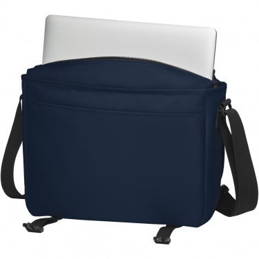 Logo trade promotional merchandise photo of: Baikal GRS RPET 15" laptop bag 12L