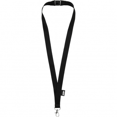 Logo trade promotional products picture of: Tom recycled PET lanyard with breakaway closure