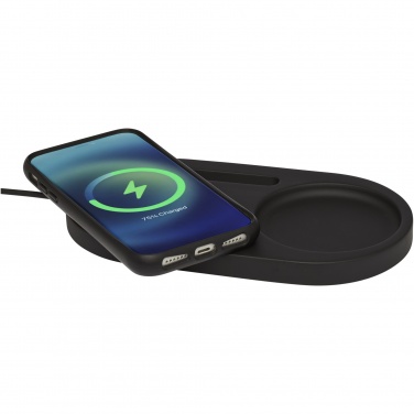 Logotrade advertising products photo of: Klip 5W wireless charging desk organizer