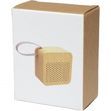 Logo trade promotional products image of: Arcana bamboo Bluetooth® speaker