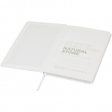 Logo trade corporate gifts picture of: Breccia A5 stone paper notebook