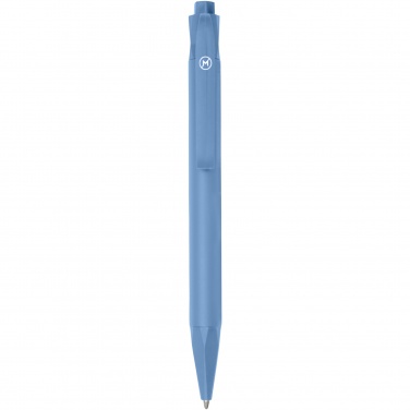 Logo trade promotional products image of: Terra corn plastic ballpoint pen