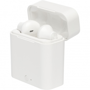 Logo trade promotional merchandise picture of: Volantis UVC True Wireless auto pair earbuds