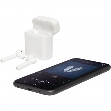 Logotrade promotional merchandise image of: Volantis UVC True Wireless auto pair earbuds