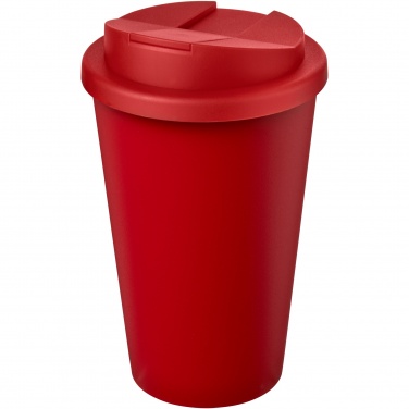 Logo trade promotional products image of: Americano® Eco 350 ml recycled tumbler with spill-proof lid
