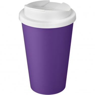 Logotrade promotional product picture of: Americano® Eco 350 ml recycled tumbler with spill-proof lid