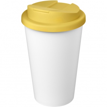 Logotrade promotional giveaway image of: Americano® Eco 350 ml recycled tumbler with spill-proof lid