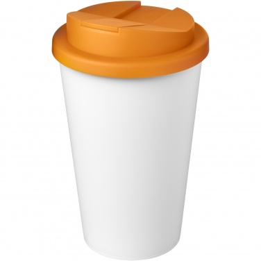 Logo trade promotional merchandise image of: Americano® Eco 350 ml recycled tumbler with spill-proof lid