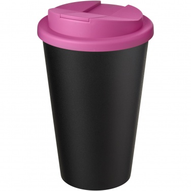 Logo trade advertising products image of: Americano® Eco 350 ml recycled tumbler with spill-proof lid