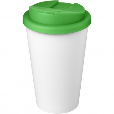 Logo trade advertising product photo of: Americano® Eco 350 ml recycled tumbler with spill-proof lid