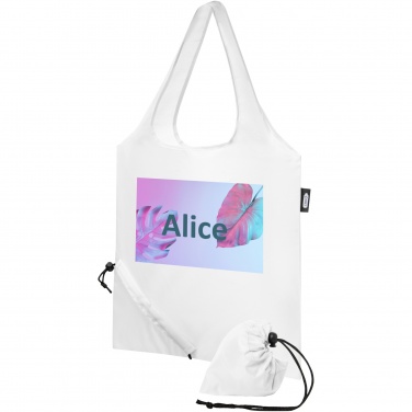 Logo trade corporate gifts picture of: Sabia RPET foldable tote bag 7L