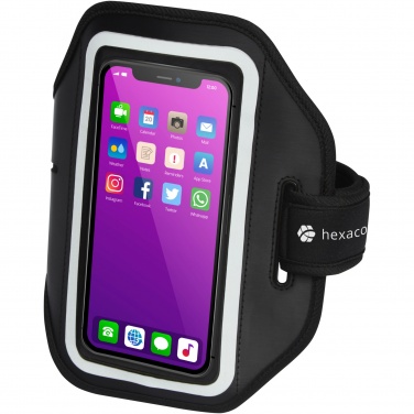 Logotrade promotional gifts photo of: Haile reflective smartphone bracelet with transparent cover