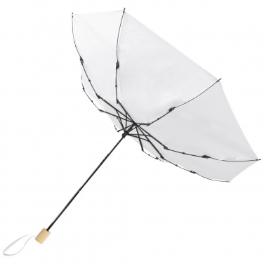 Logotrade promotional gift picture of: Birgit 21'' foldable windproof recycled PET umbrella
