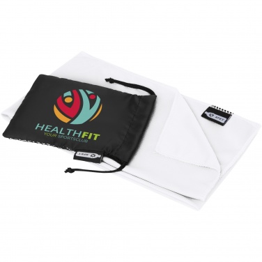 Logo trade promotional product photo of: Raquel cooling towel made from recycled PET 80x30 cm