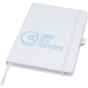 Logotrade advertising products photo of: Honua A5 recycled paper notebook with recycled PET cover