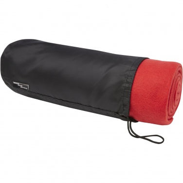 Logo trade promotional merchandise image of: Willow GRS RPET polar fleece blanket
