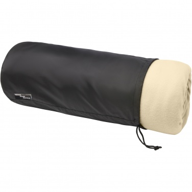 Logo trade promotional items picture of: Marigold GRS certified RPET polar fleece and sherpa blanket