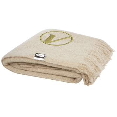 Logotrade corporate gift picture of: Ivy GRS certified RPET blanket