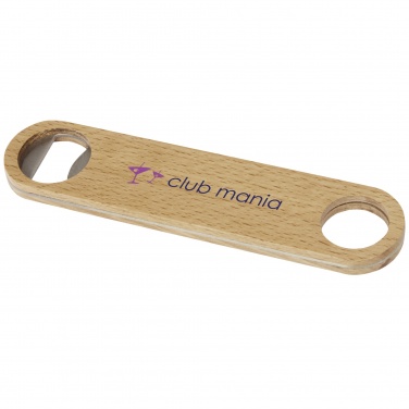 Logo trade promotional merchandise picture of: Origina wooden bottle opener