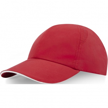 Logotrade promotional product picture of: Morion 6 panel GRS recycled cool fit sandwich cap