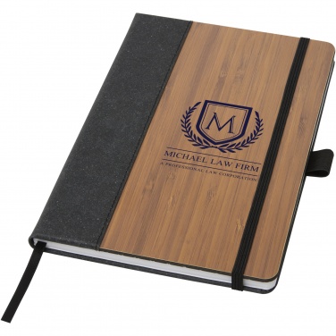 Logo trade promotional merchandise picture of: Note A5 bamboo notebook