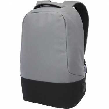 Logo trade advertising products picture of: Cover GRS RPET anti-theft backpack 18L
