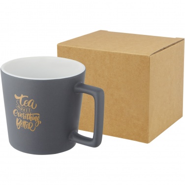 Logo trade promotional gift photo of: Cali 370 ml ceramic mug with matt finish